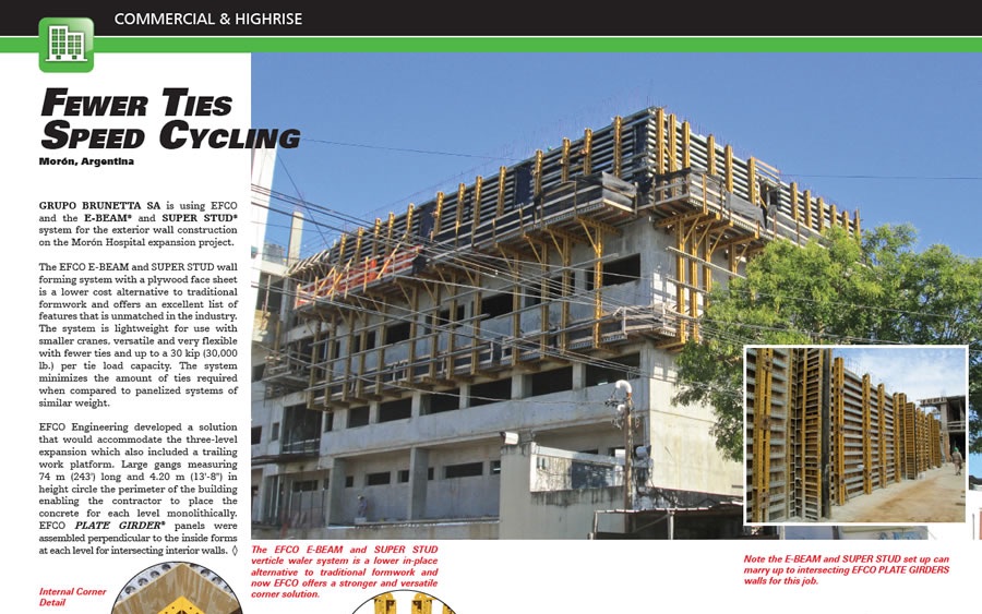 Recorte de Commercial & Highrise: Fewer Ties Speed Cycling